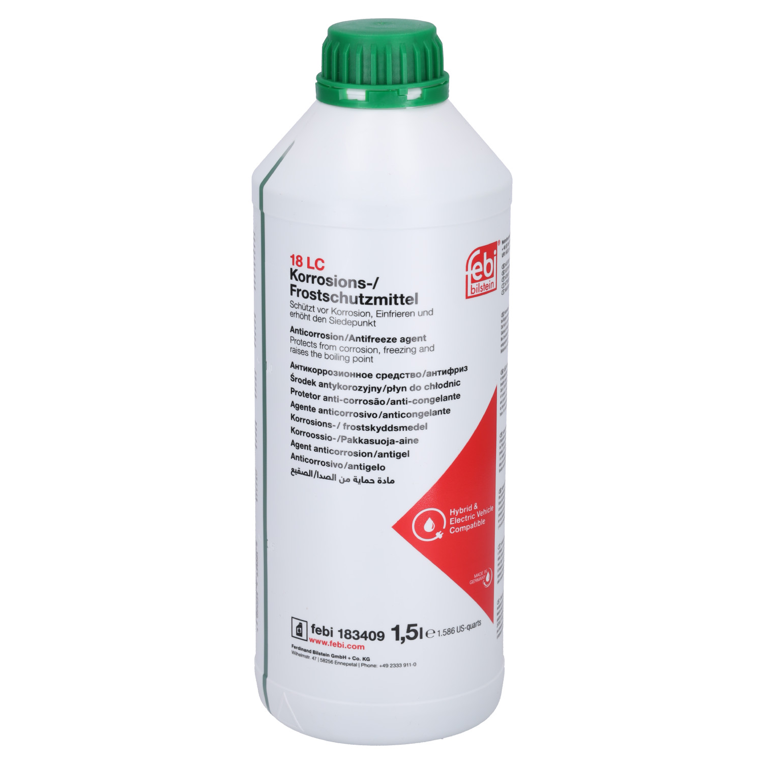 FEBI 183409-YESİL ANTİFRİZ BMW ONAYLI 1.5 LT _/4176